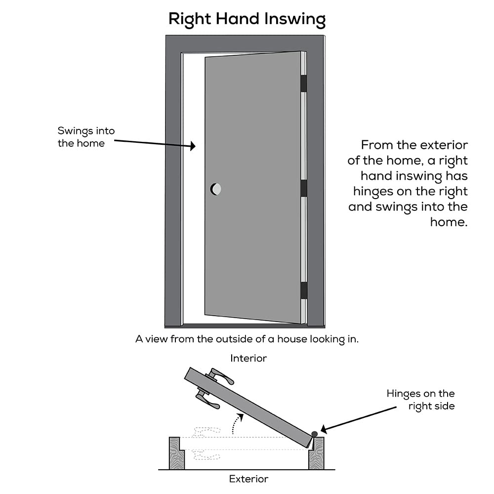 Primed Fiberglass Prehung Front Door 36" x 80" U76750