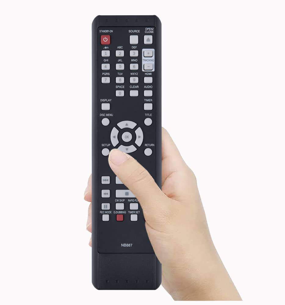 Replacement Remote Control for Magnavox DVD VCR Combo Player L335774