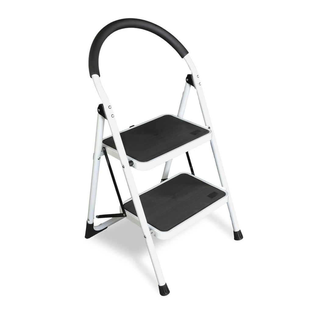2 Step Folding Lightweight Step Stool with Anti-Slip Pedal 400 lbs Capacity G150