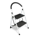 2 Step Folding Lightweight Step Stool with Anti-Slip Pedal 400 lbs Capacity G150