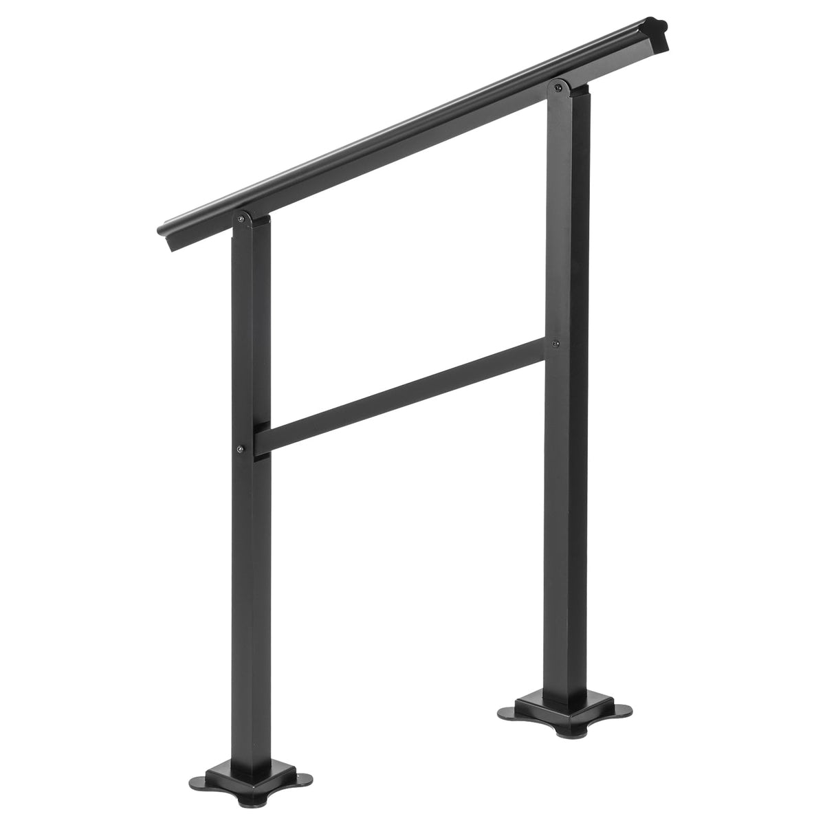 Aluminum Outdoor Stair Handrail 36 x 35 for 2-3 Steps O28923