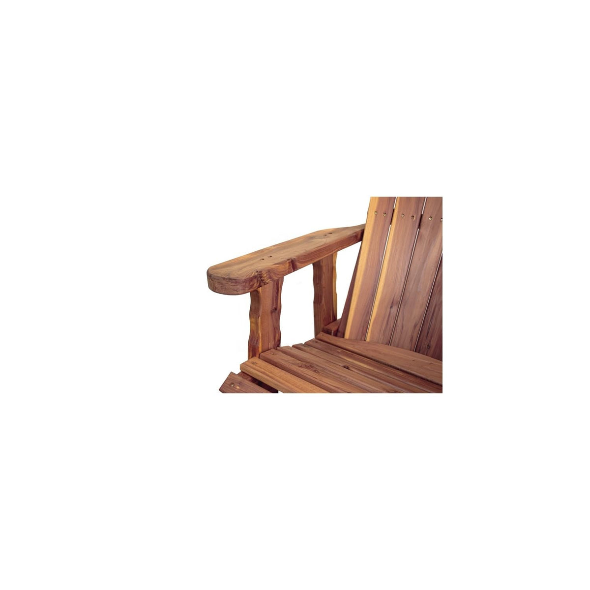 Cedar Fan-Back Outdoor Rocker M738