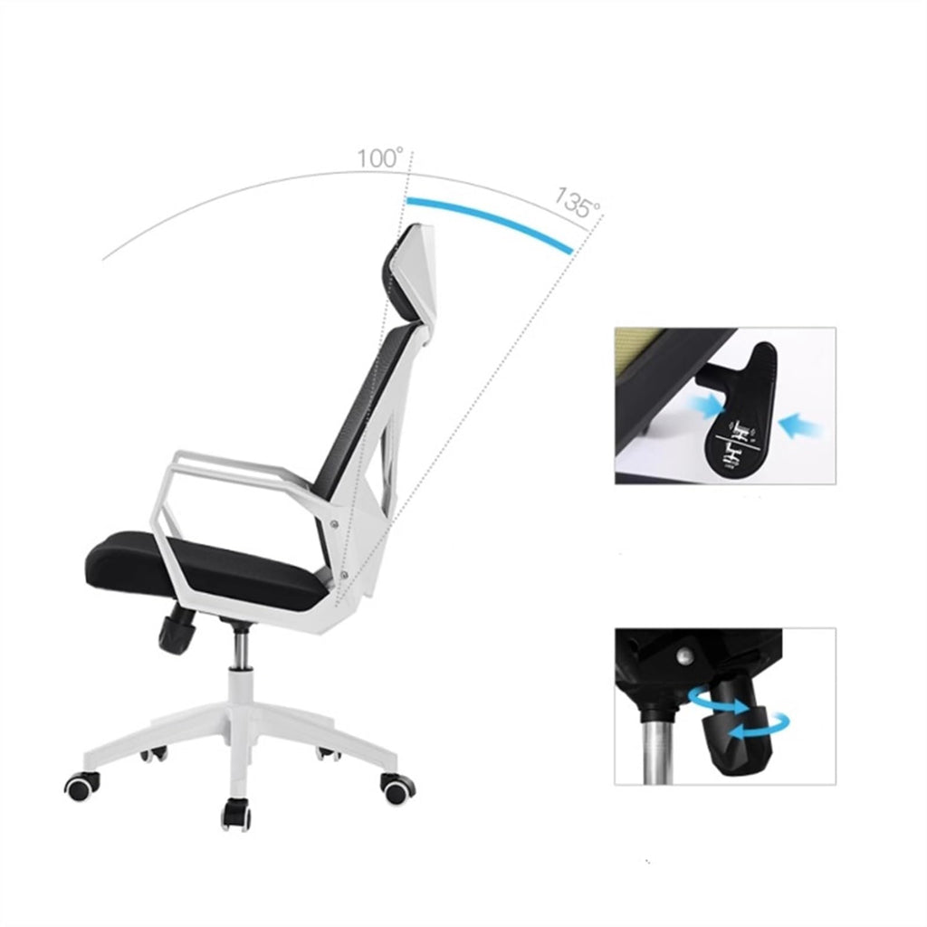 Ergonomic Mesh High Back Office Chair with Pillow T5932