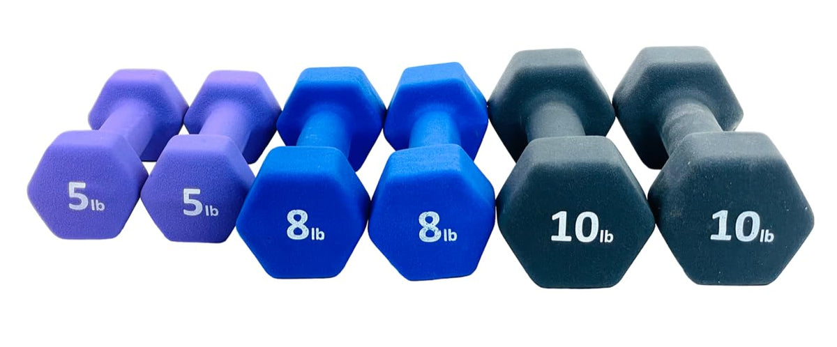 Neoprene Coated Dumbbell Hand Weight Set Z51218