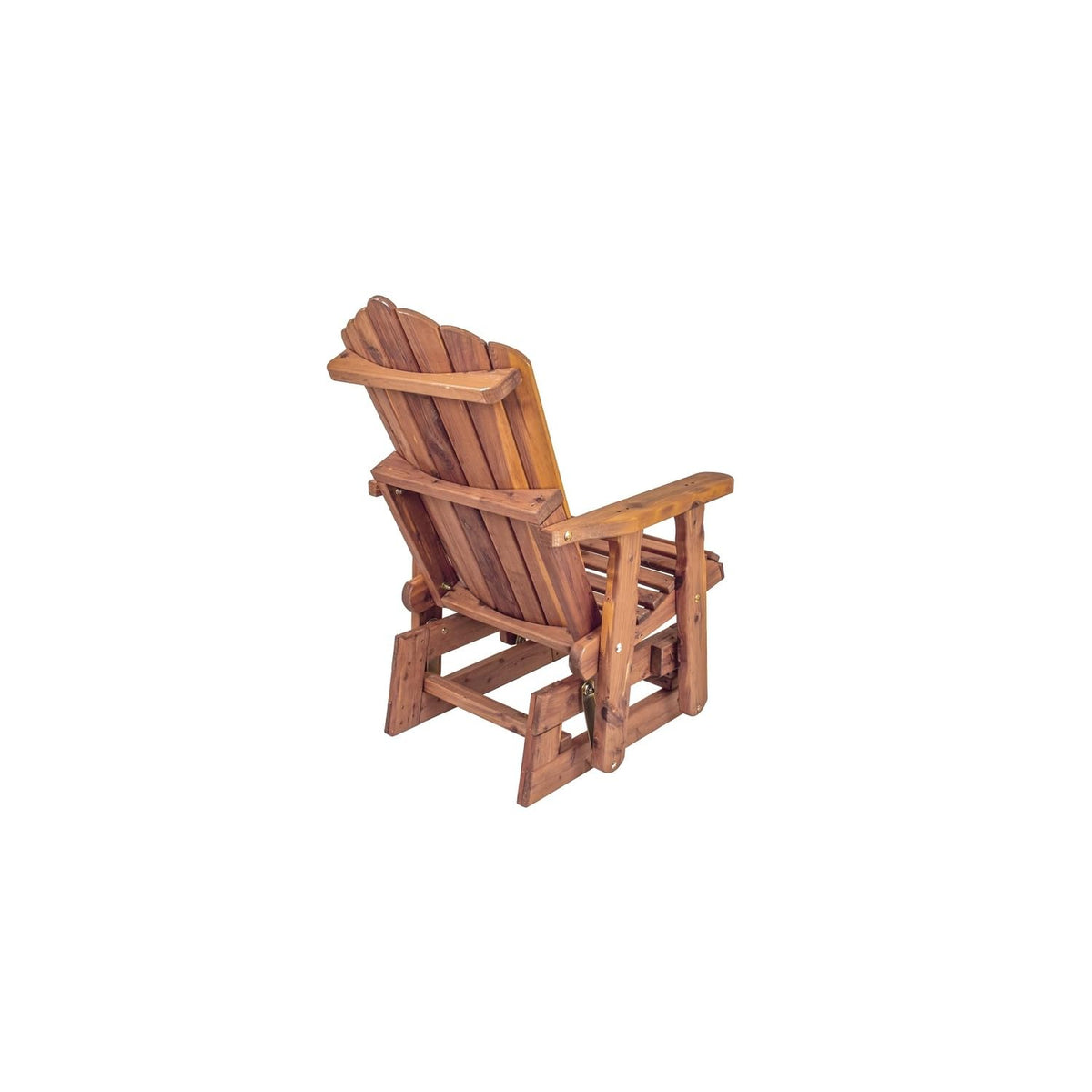 Cedar Fan-Back Outdoor Rocker M738
