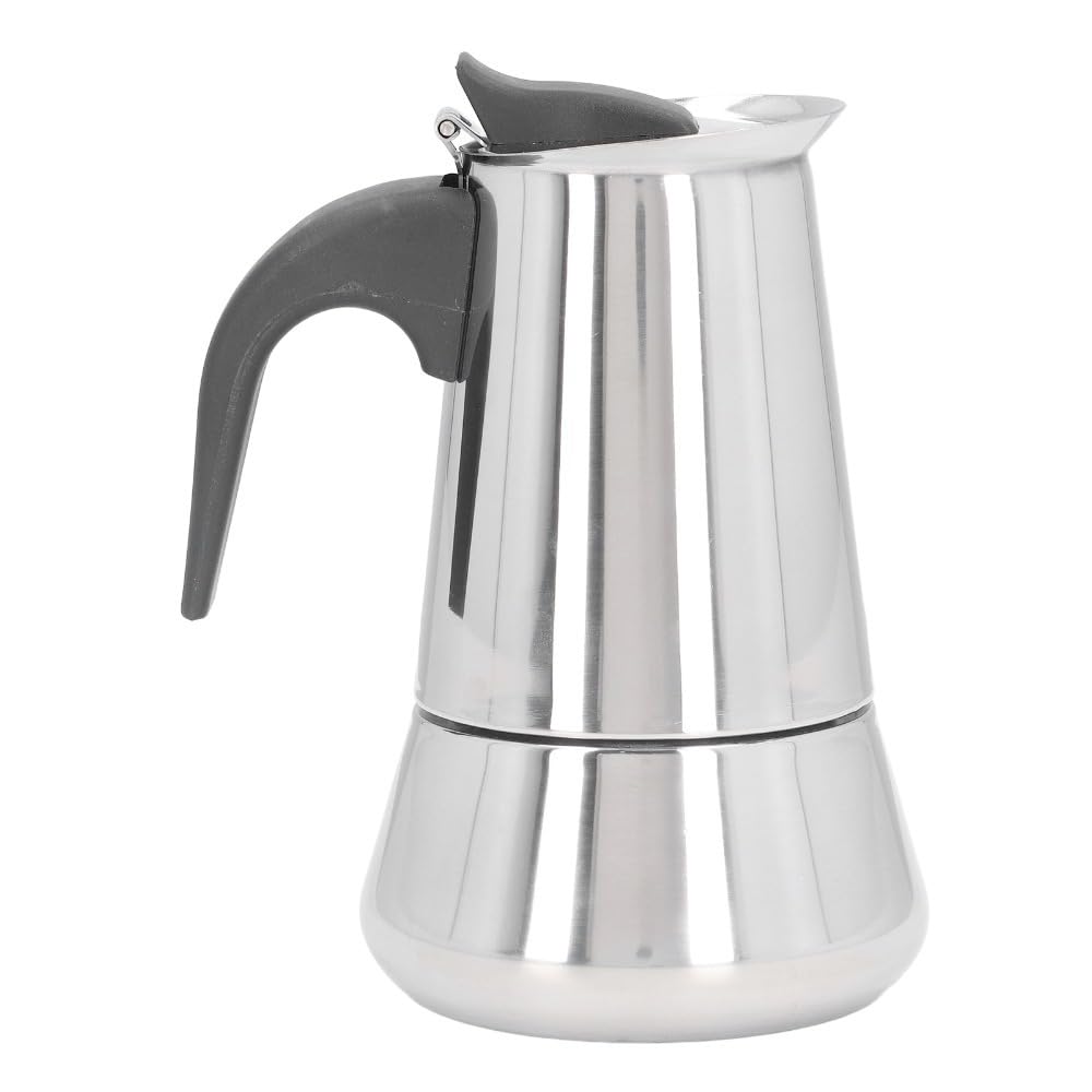 4 Cup Stainless Steel Stovetop Moka Pot V2319