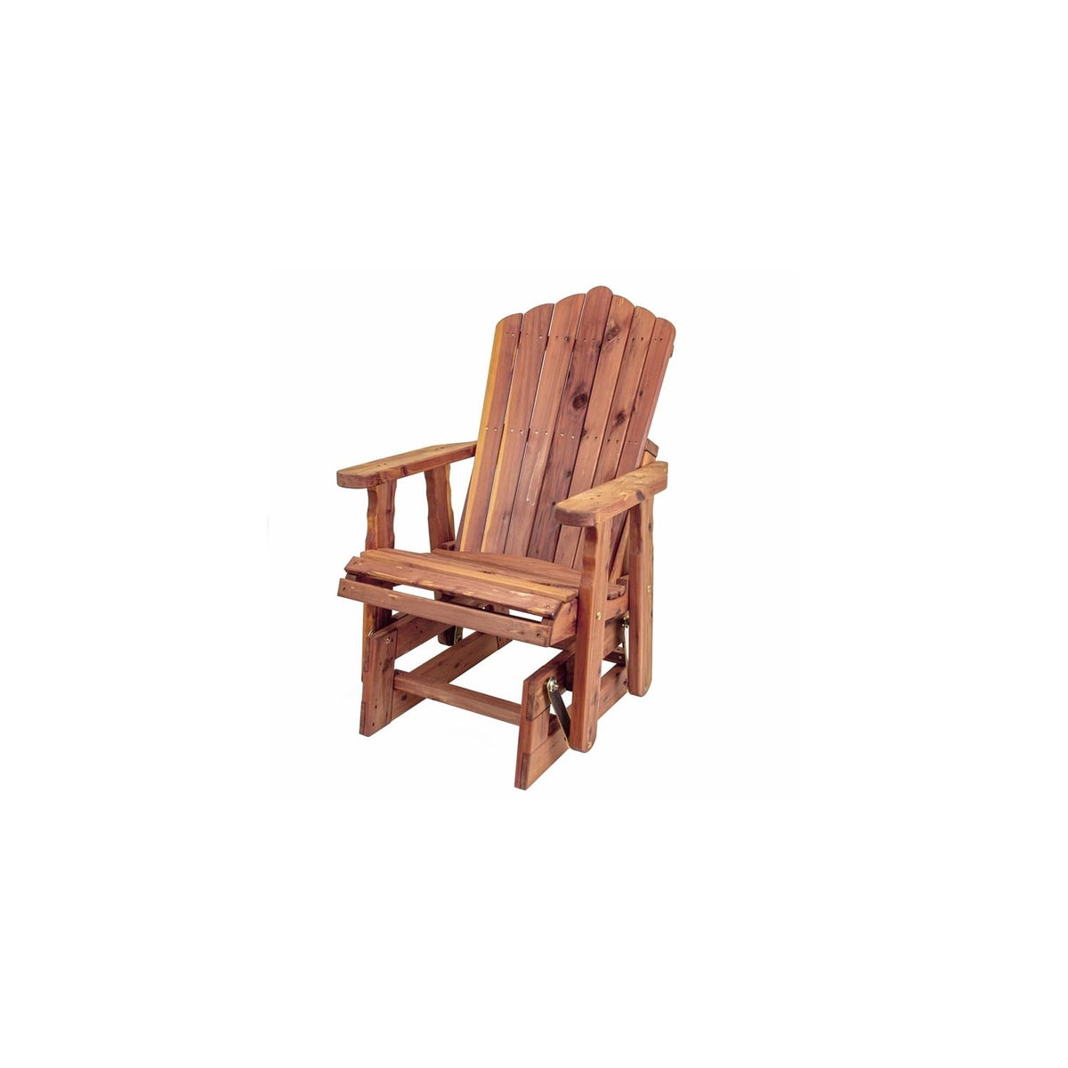 Cedar Fan-Back Outdoor Rocker M738