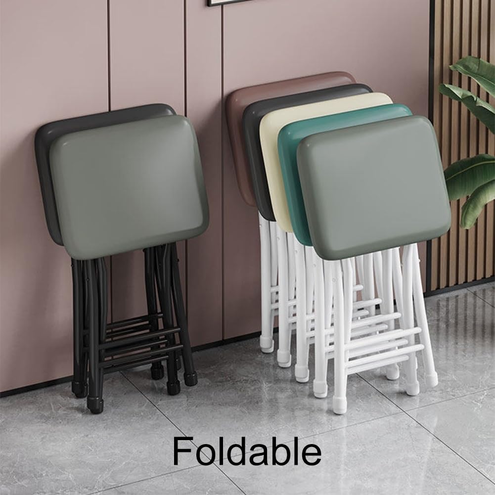 Black 18 inch Folding Stool U348626