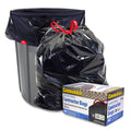 42 Gallon 2 MIL Black Heavy Duty Trash Bags U735022