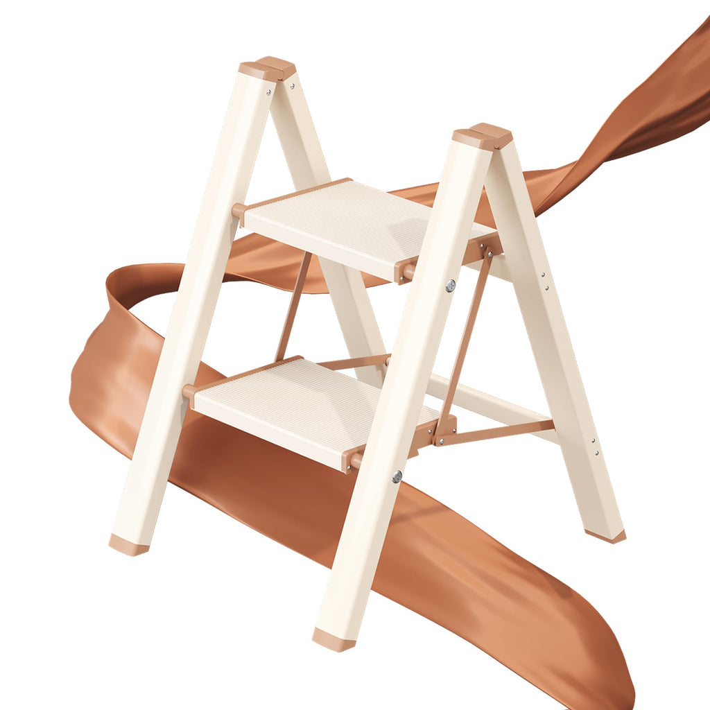 Foldable Aluminum 2 Step Ladder W57044
