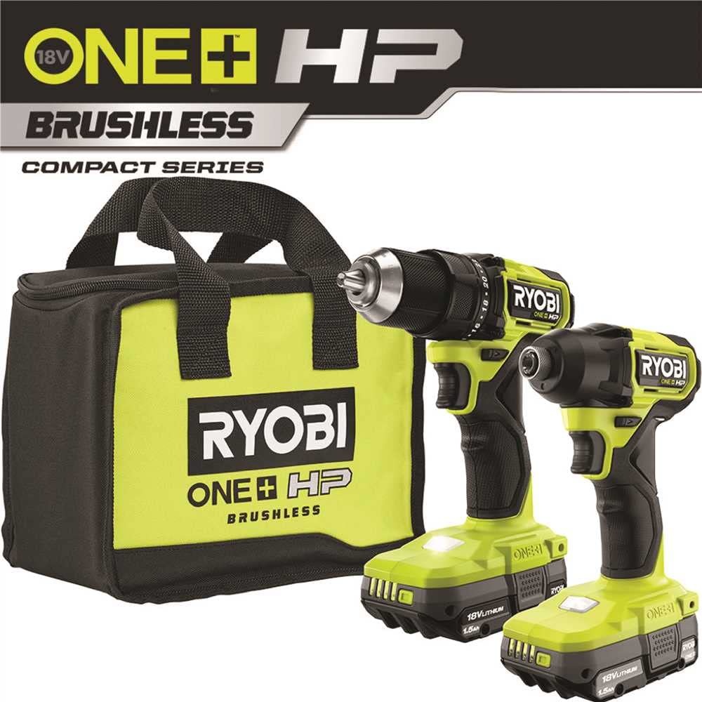 18V Brushless Cordless Compact 1/2 in. Drill and Impact Driver Kit with 2 Batteries D384