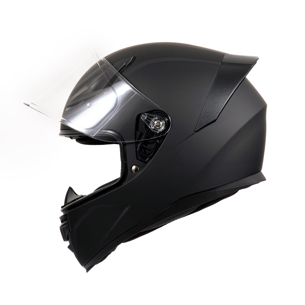 DOT Full Face Motorcycle Helmet Matte Black C3231