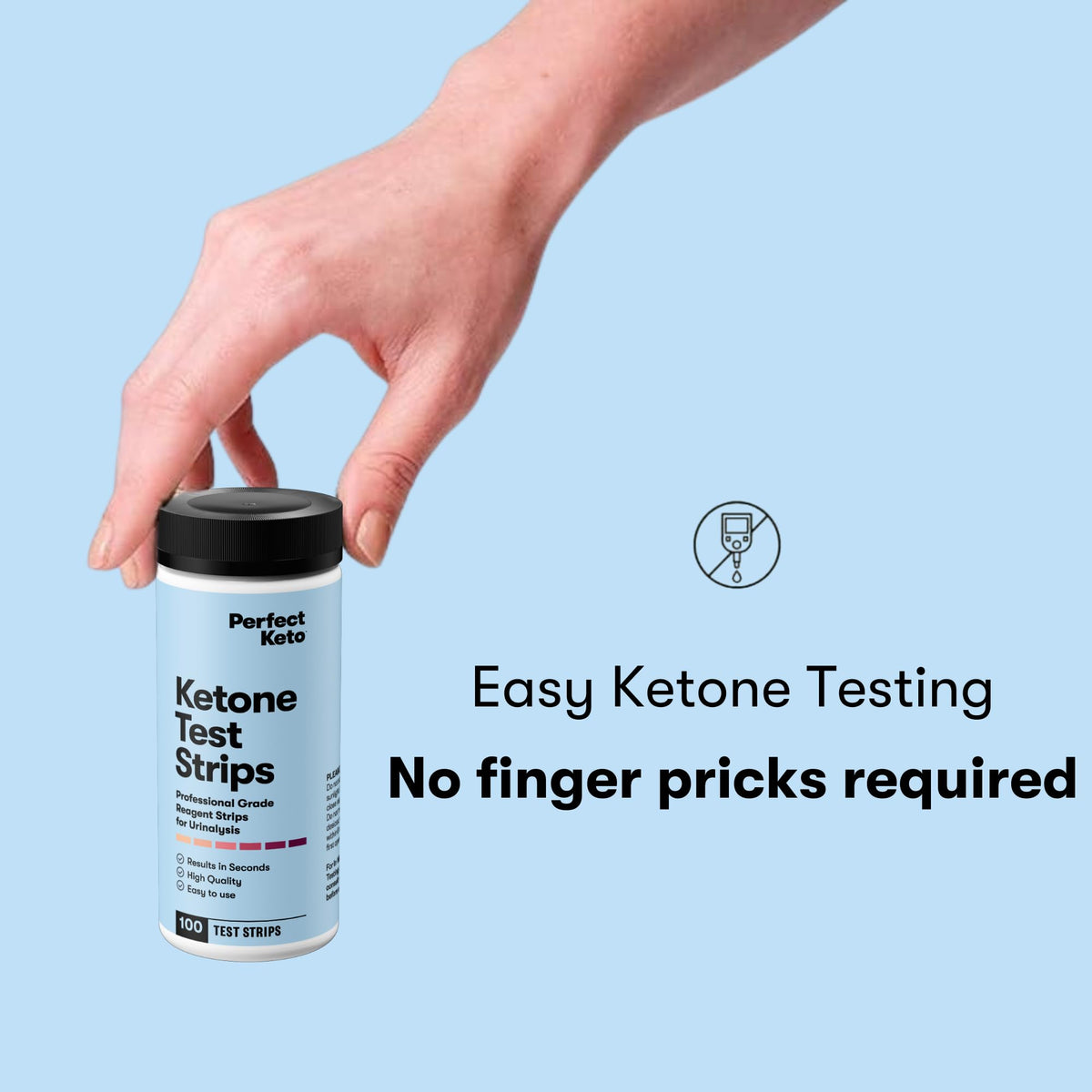 Exogenous Ketones Vanilla + Ketone Test Strips Q680012