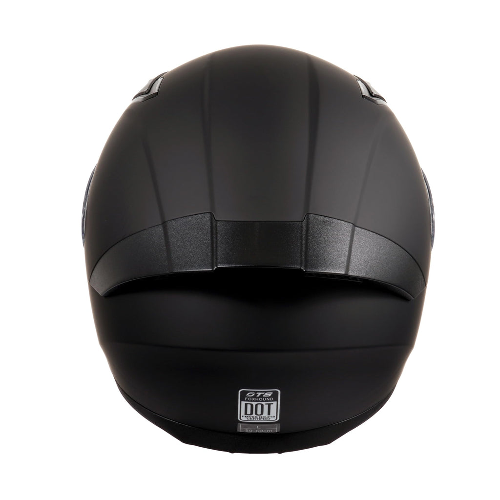 DOT Full Face Motorcycle Helmet Matte Black C3231
