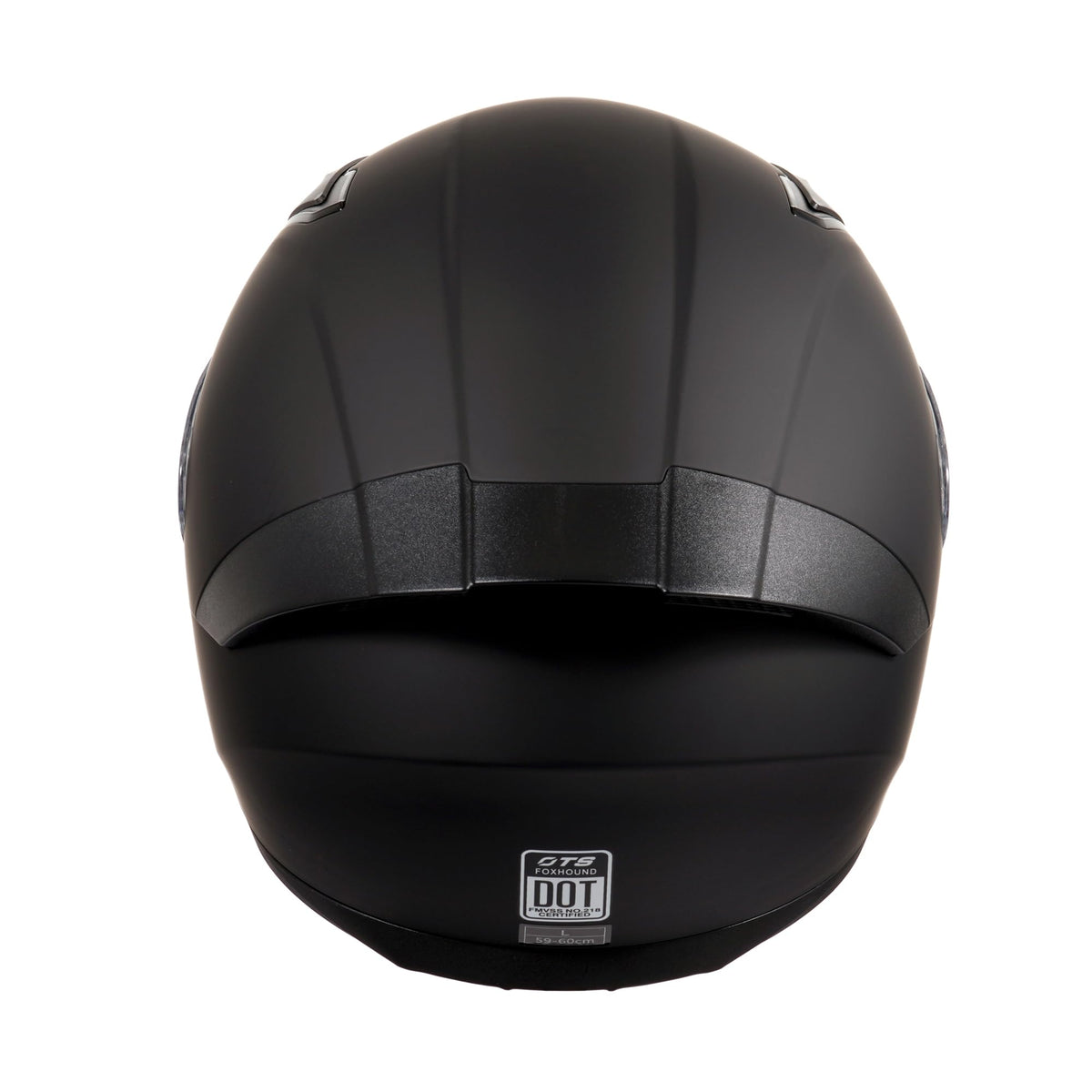 DOT Full Face Motorcycle Helmet Matte Black C3231