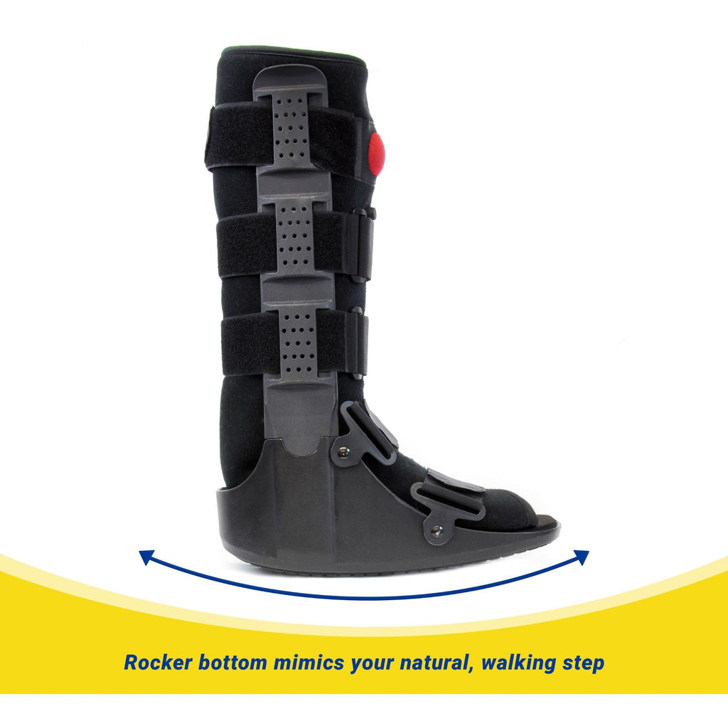 Tall Air CAM Walker Boot + Ankle & Foot Ice Pack Cold Wrap X679829