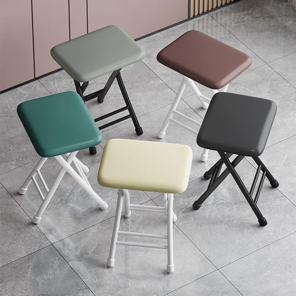 Black 18 inch Folding Stool U348626