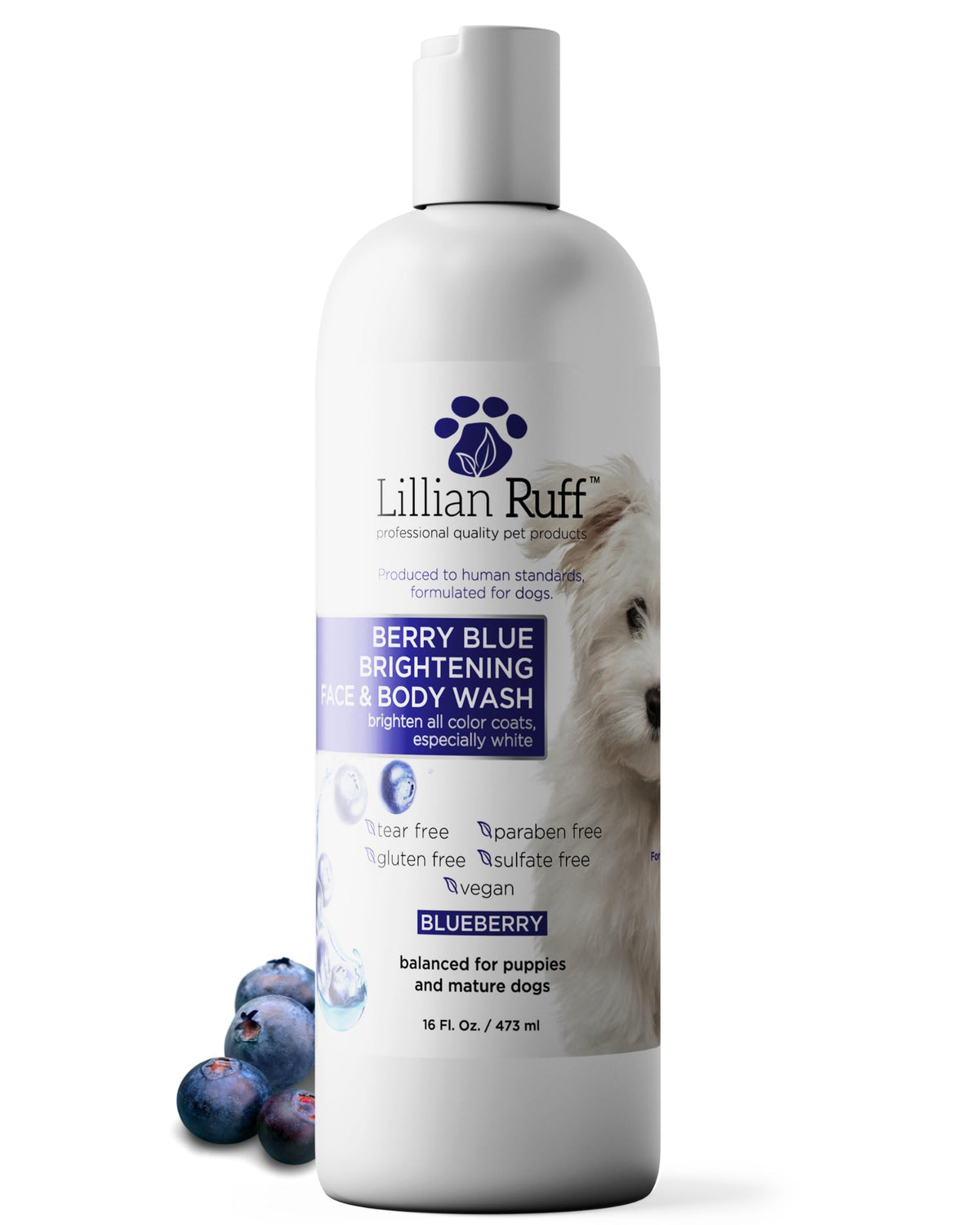 Berry Blue Brightening Pet Shampoo 16oz G902