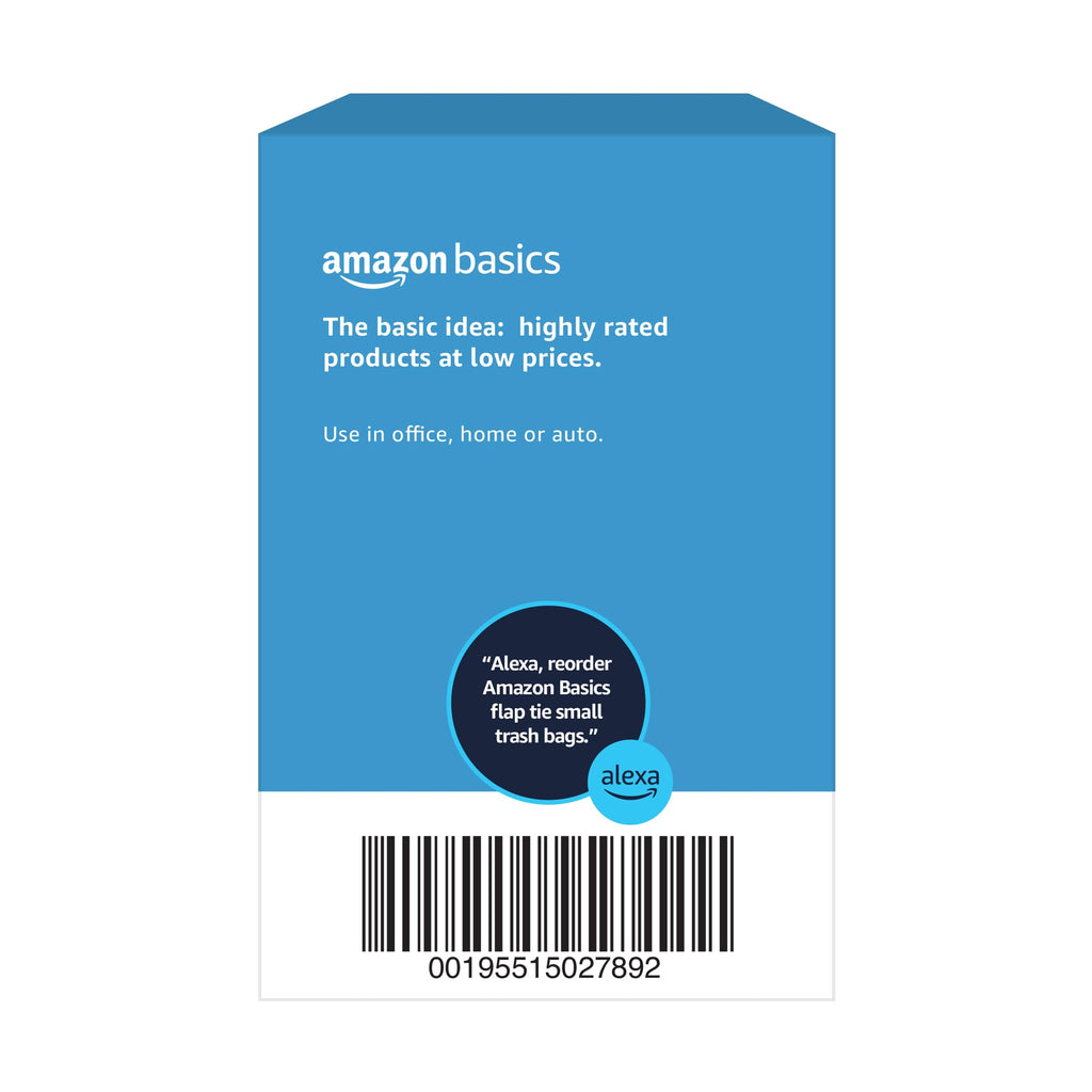 4 Gallon Trash Bags with Flap Ties, Fresh Scent, 80 Count I192751
