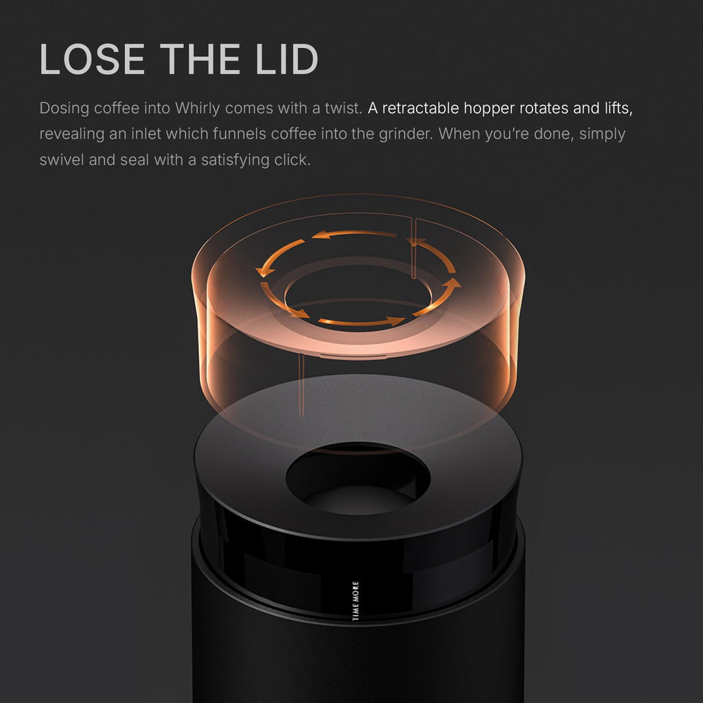 Portable Electric Burr Coffee Grinder with 30 Settings C761