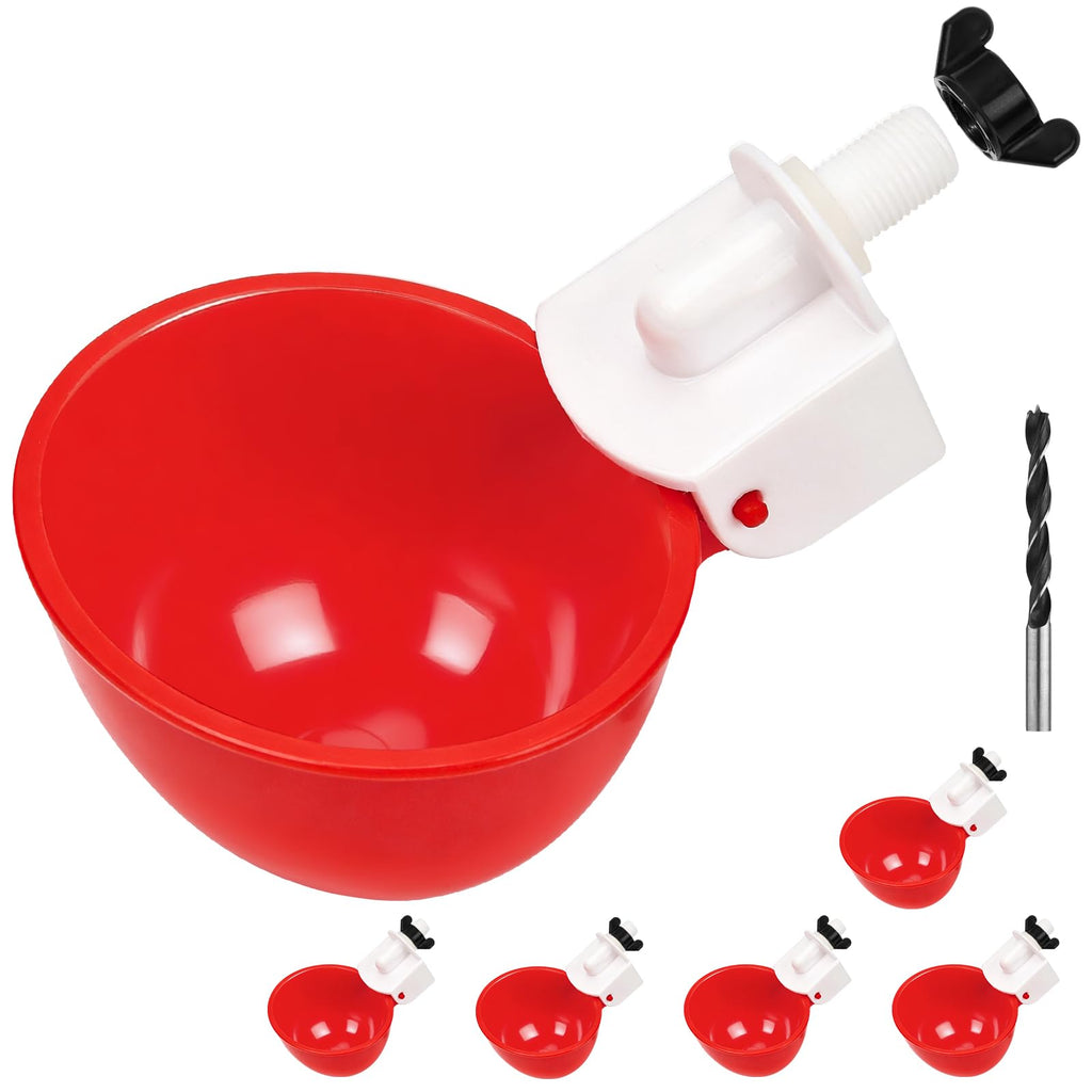 6 Pack Automatic Chicken Waterer Cups W69670