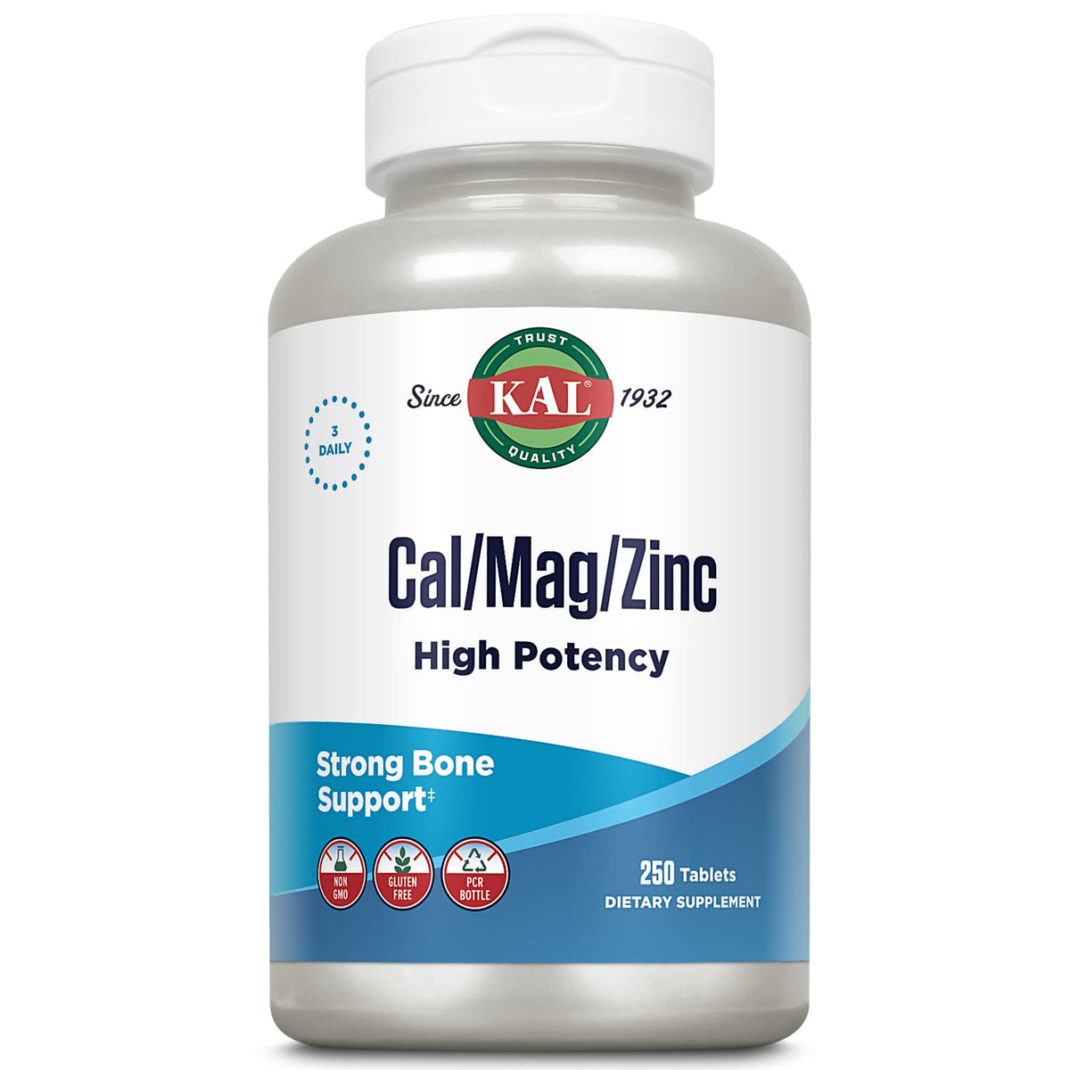 Cal Mag Zinc Supplement 250 Tablets Z8462