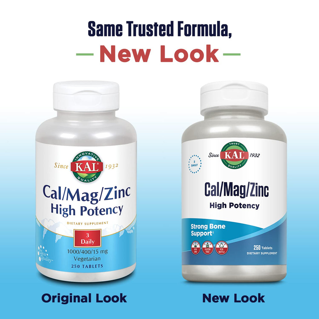 Cal Mag Zinc Supplement 250 Tablets Z8462