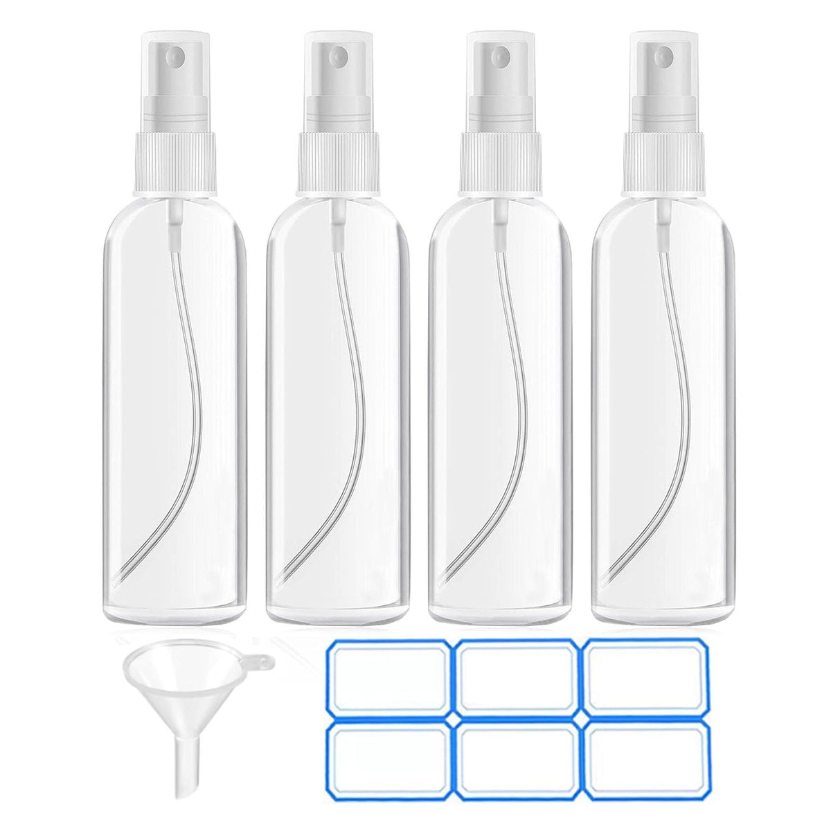 4 Pack 3.4 Oz Travel Bottles I187