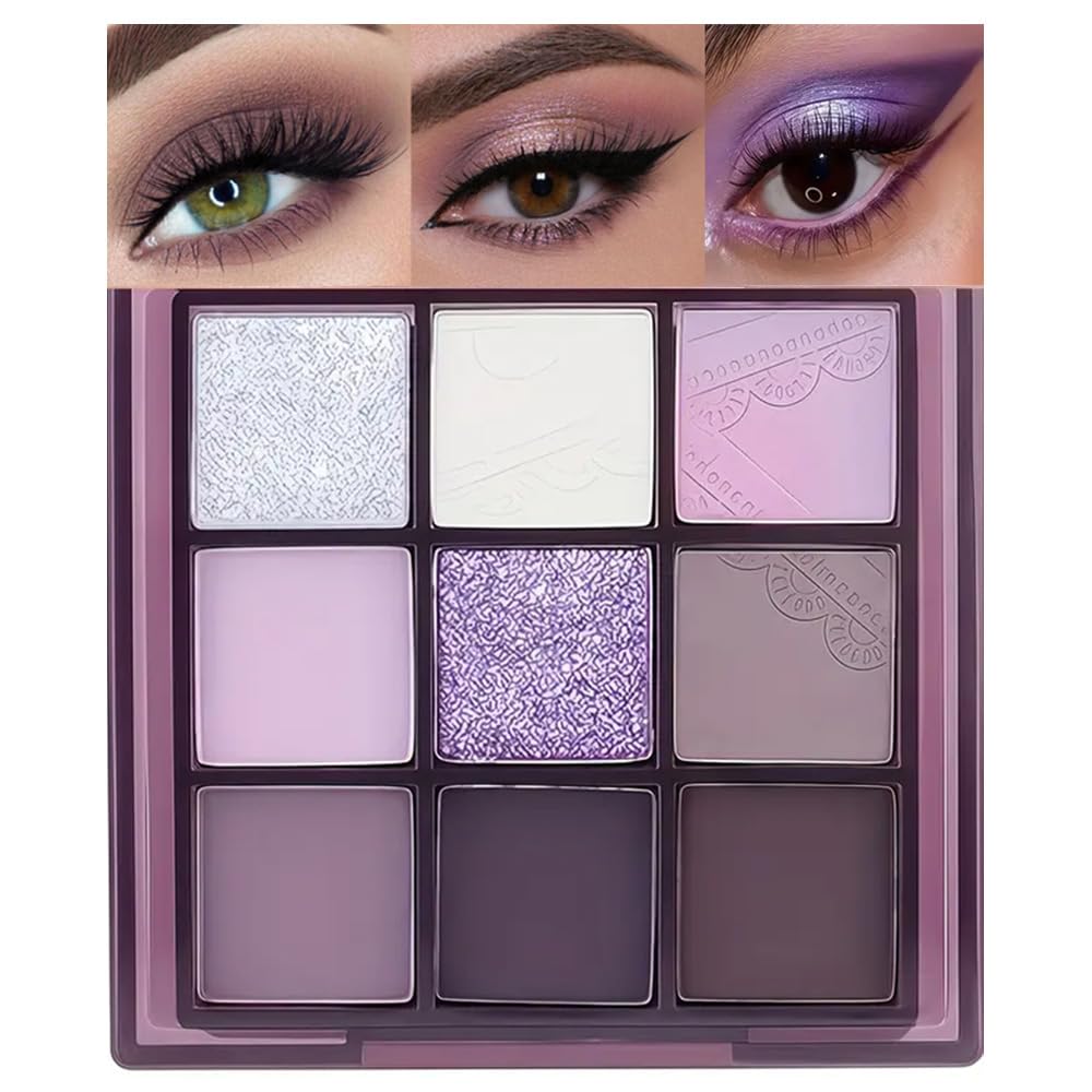 Taupe Eyeshadow Palette Set Matte Glitter Shimmer Natural Finish Z6099