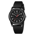 Mens Womens Quartz Silicone Strap Military Wristwatch D63754