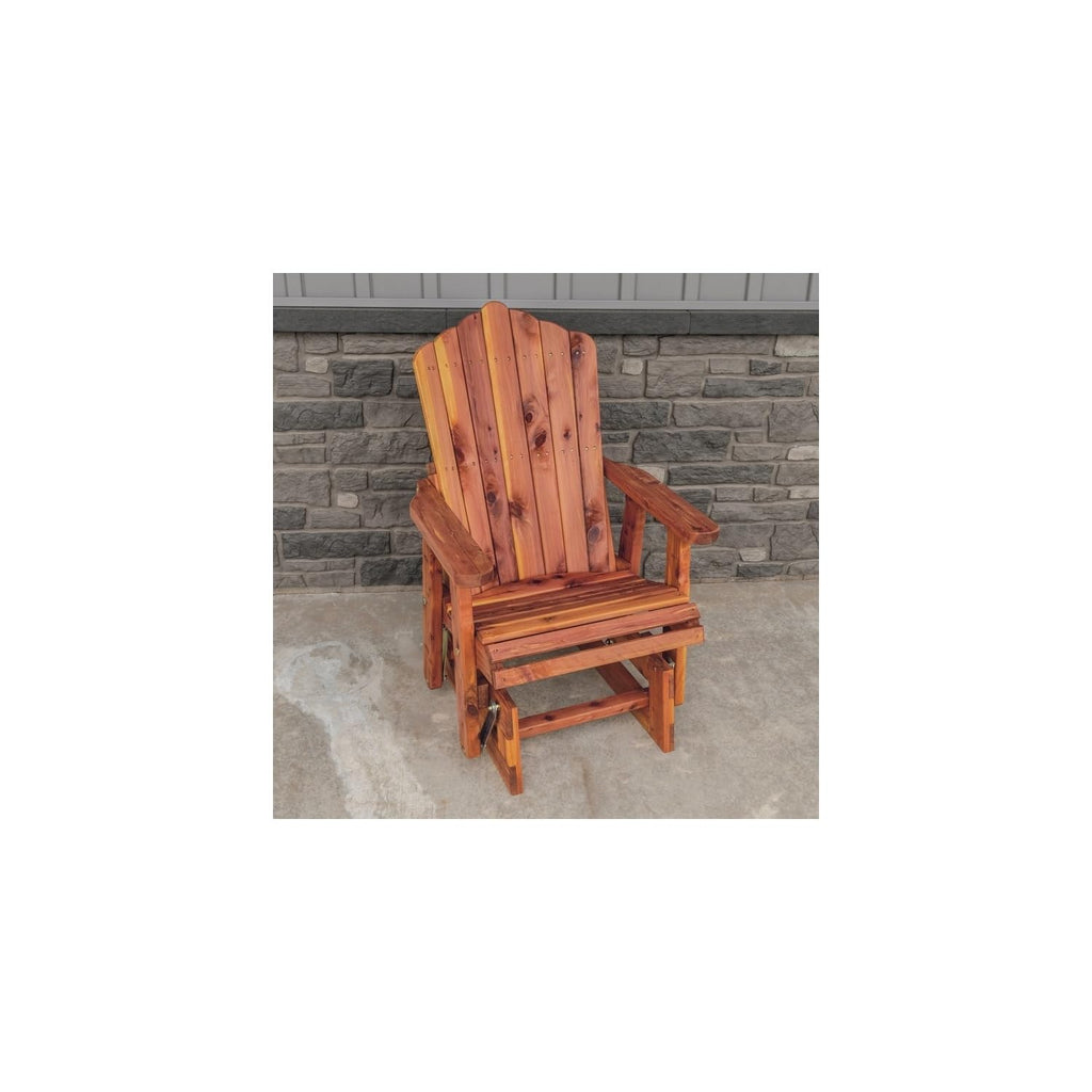 Cedar Fan-Back Outdoor Rocker M738