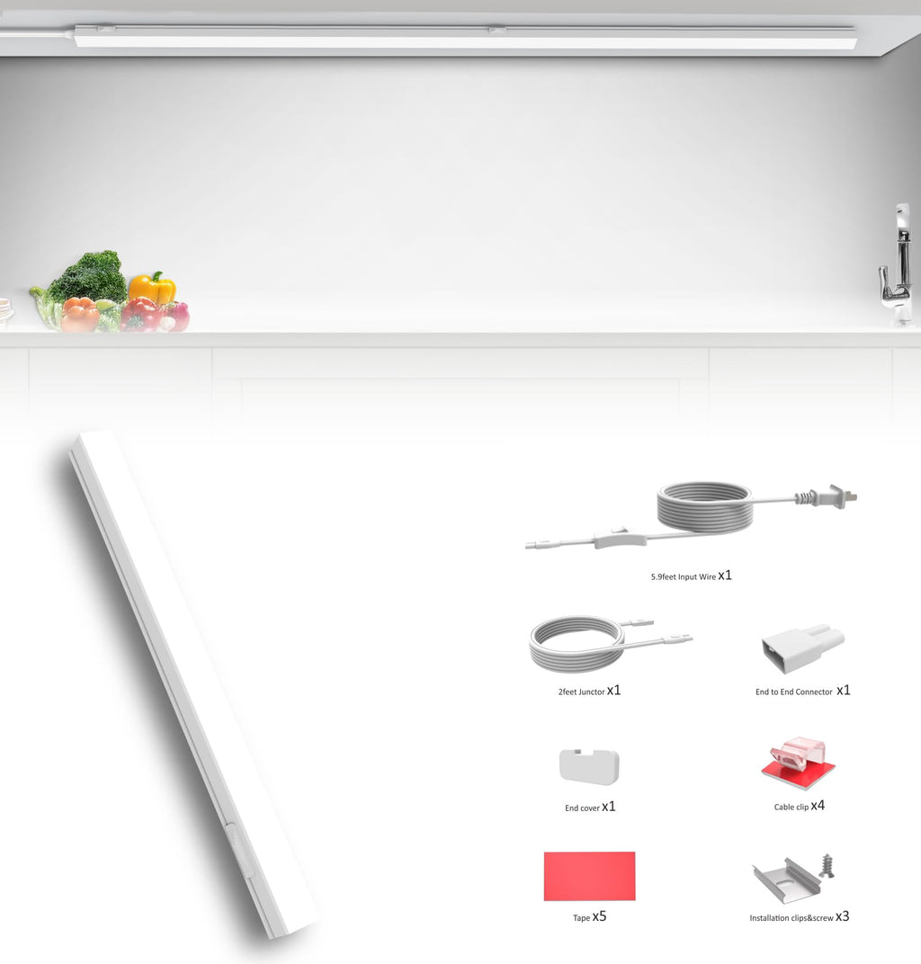 24 Inch Linkable LED Under Cabinet Lighting T72594