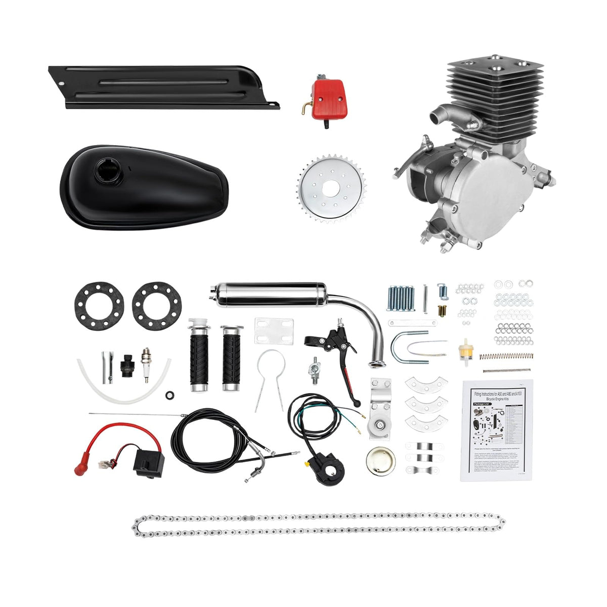 100CC 2-Stroke Gas Motorized Bike Conversion Kit O38038