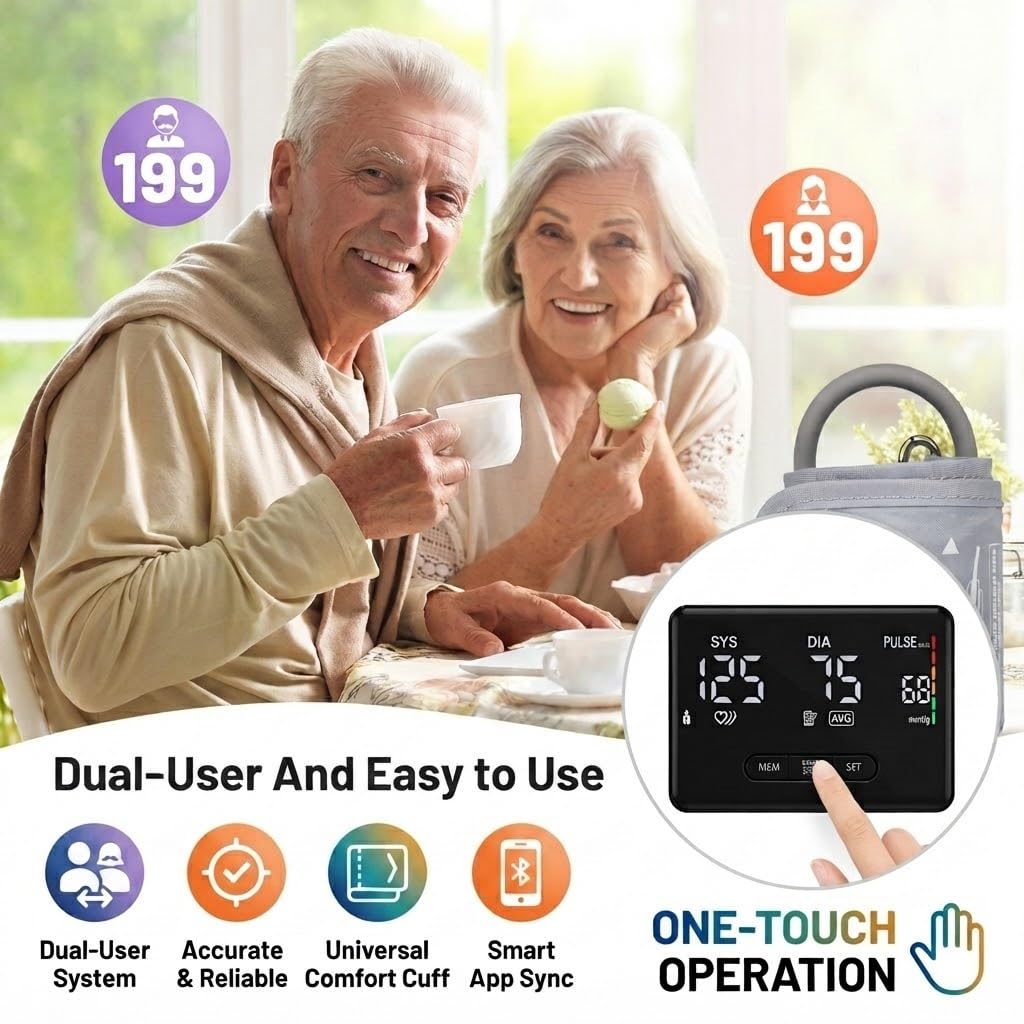 Smart Upper Arm Blood Pressure Monitor Z539