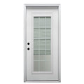 Primed Fiberglass Prehung Front Door 36" x 80" U76750