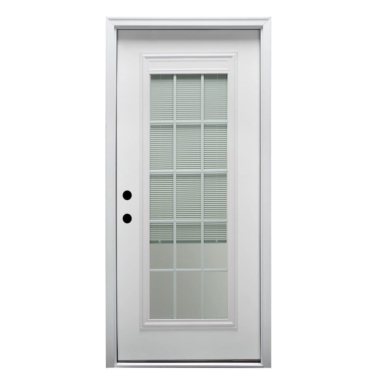 Primed Fiberglass Prehung Front Door 36" x 80" U76750