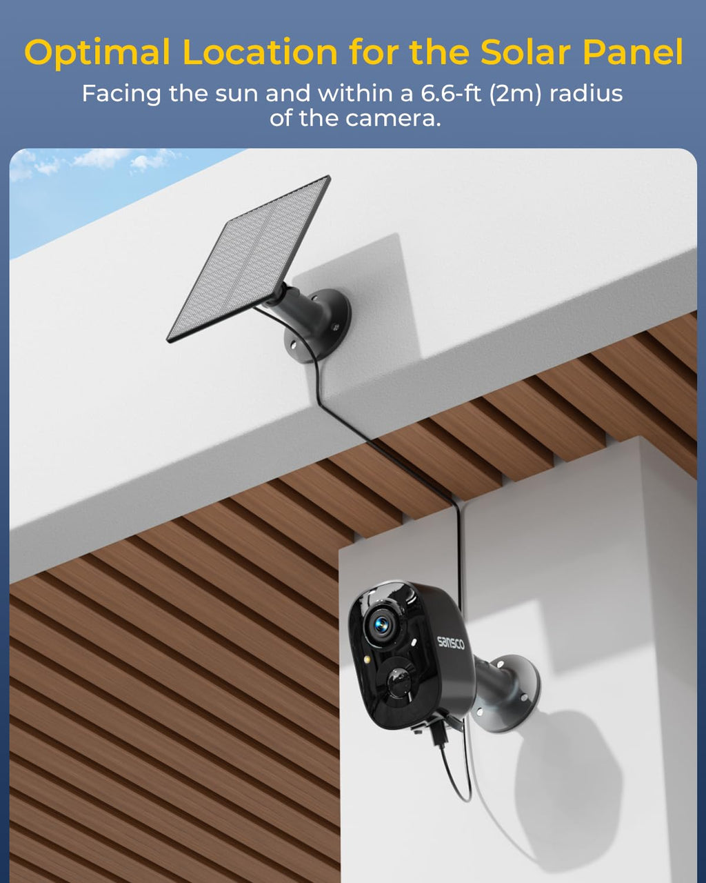 4 Cam Wireless Solar Security Camera System Q209