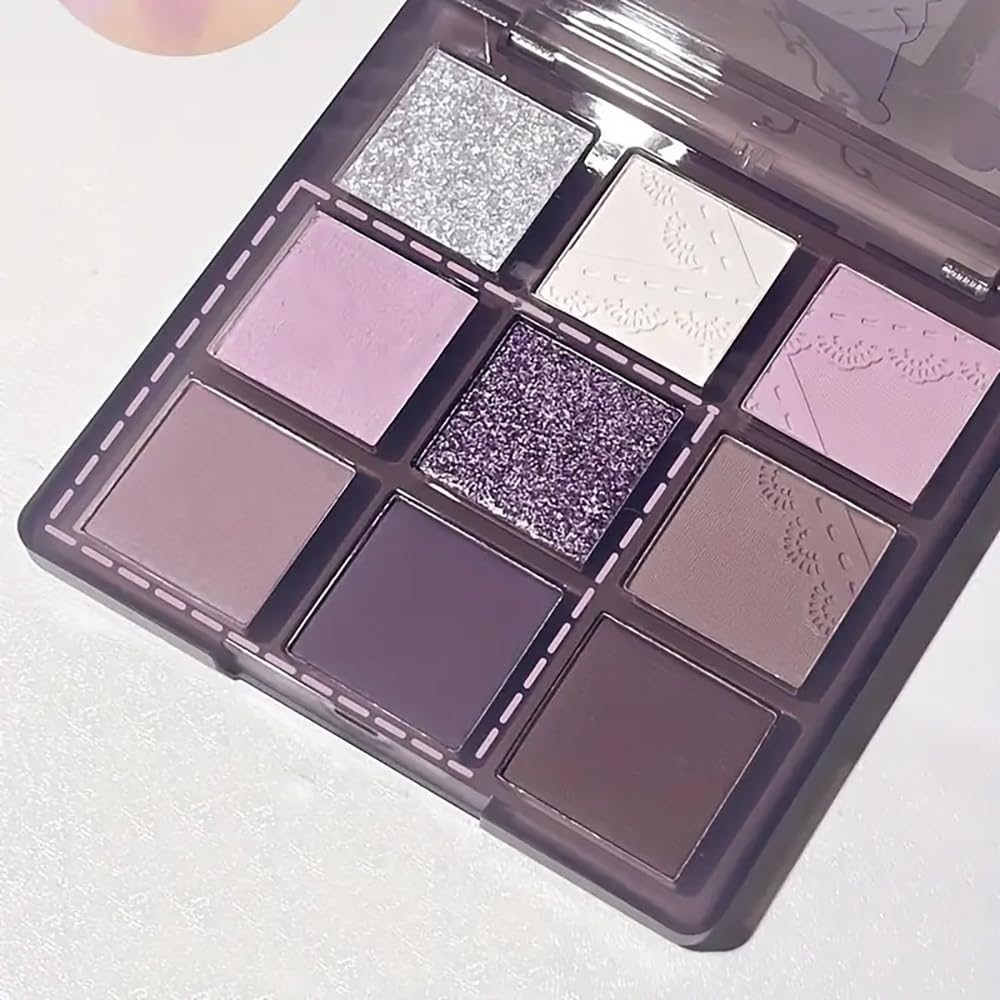 Taupe Eyeshadow Palette Set Matte Glitter Shimmer Natural Finish Z6099