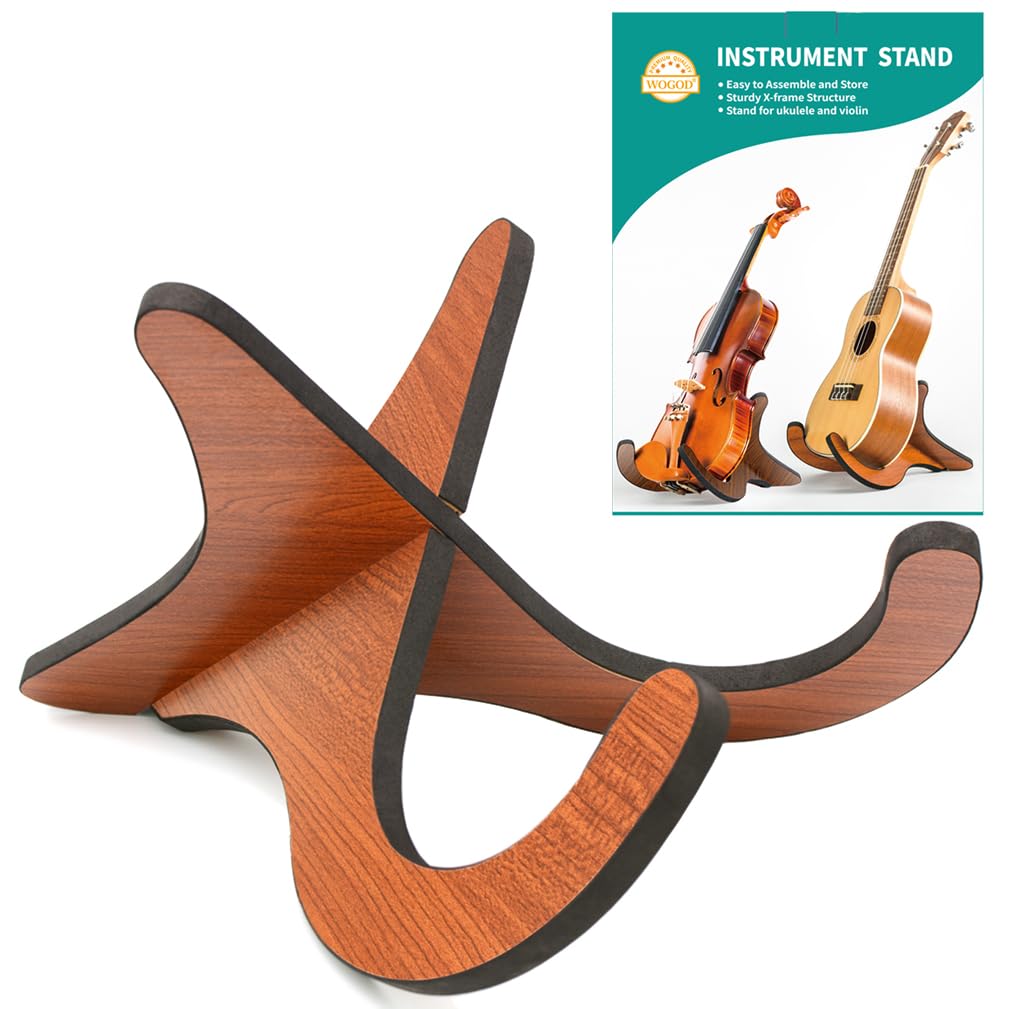 Folding Wood Ukulele Stand I5638