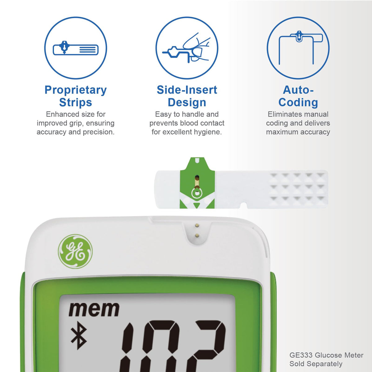 Blood Glucose Test Strips, 50 Count R574699