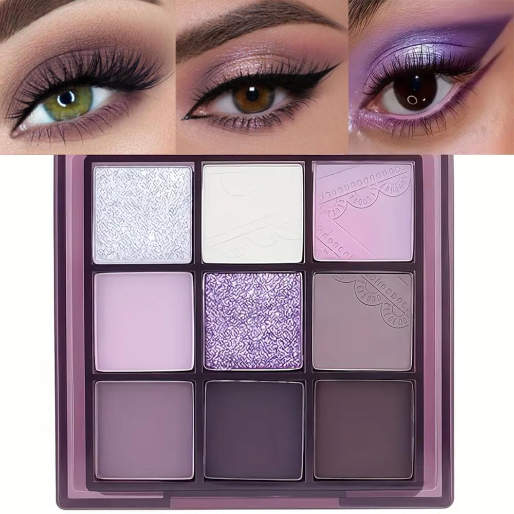 Taupe Eyeshadow Palette Set Matte Glitter Shimmer Natural Finish Z6099