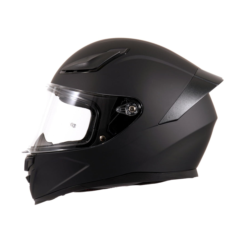 DOT Full Face Motorcycle Helmet Matte Black C3231