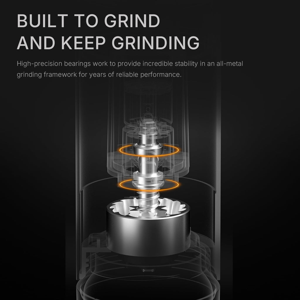 Portable Electric Burr Coffee Grinder with 30 Settings C761