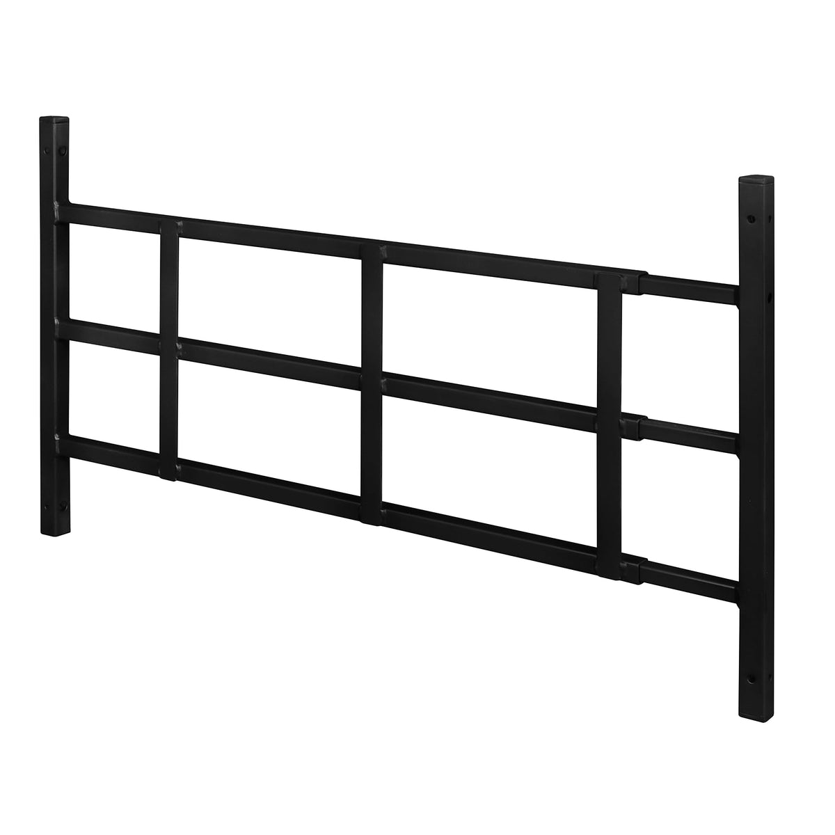 Black Carbon Steel 3-Bar Window Grill I34933