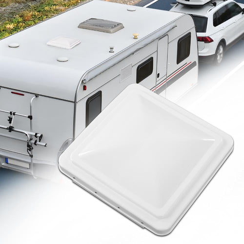 14" x 14" White Roof Vent Cover G521