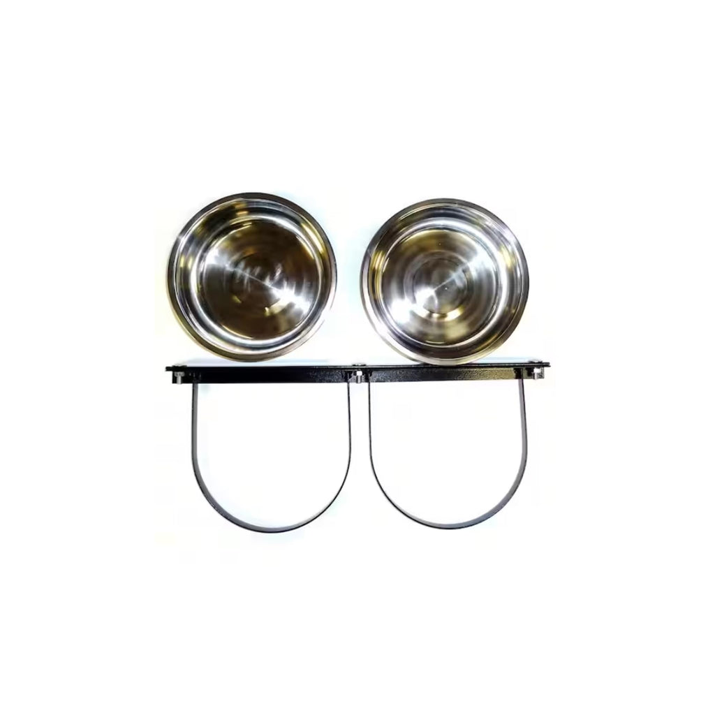 Stainless Steel Double Pet Bowls X702747