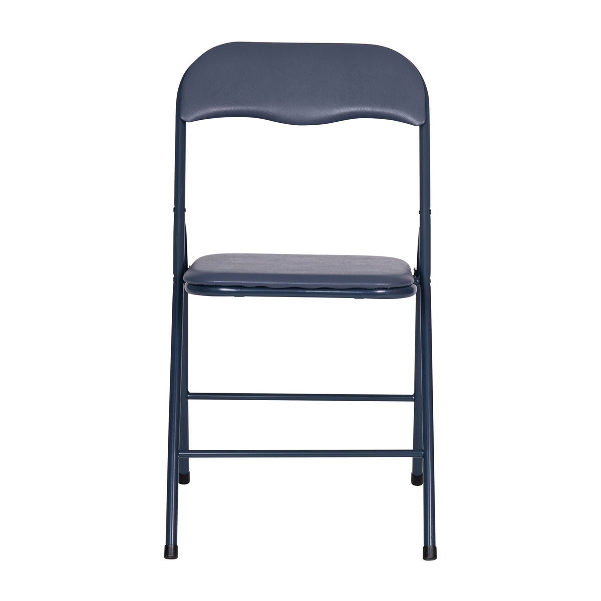 Navy Square Folding Card Table and Chairs Set Z407395
