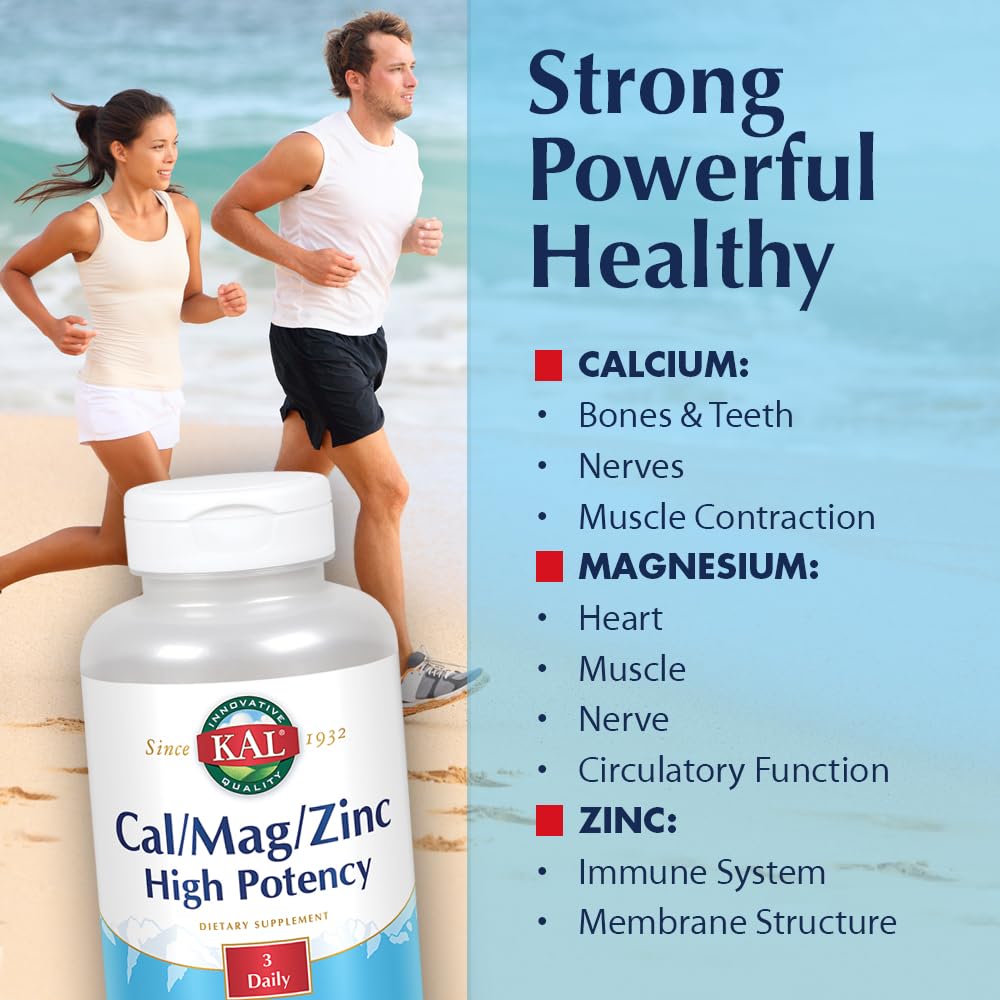 Cal Mag Zinc Supplement 250 Tablets Z8462
