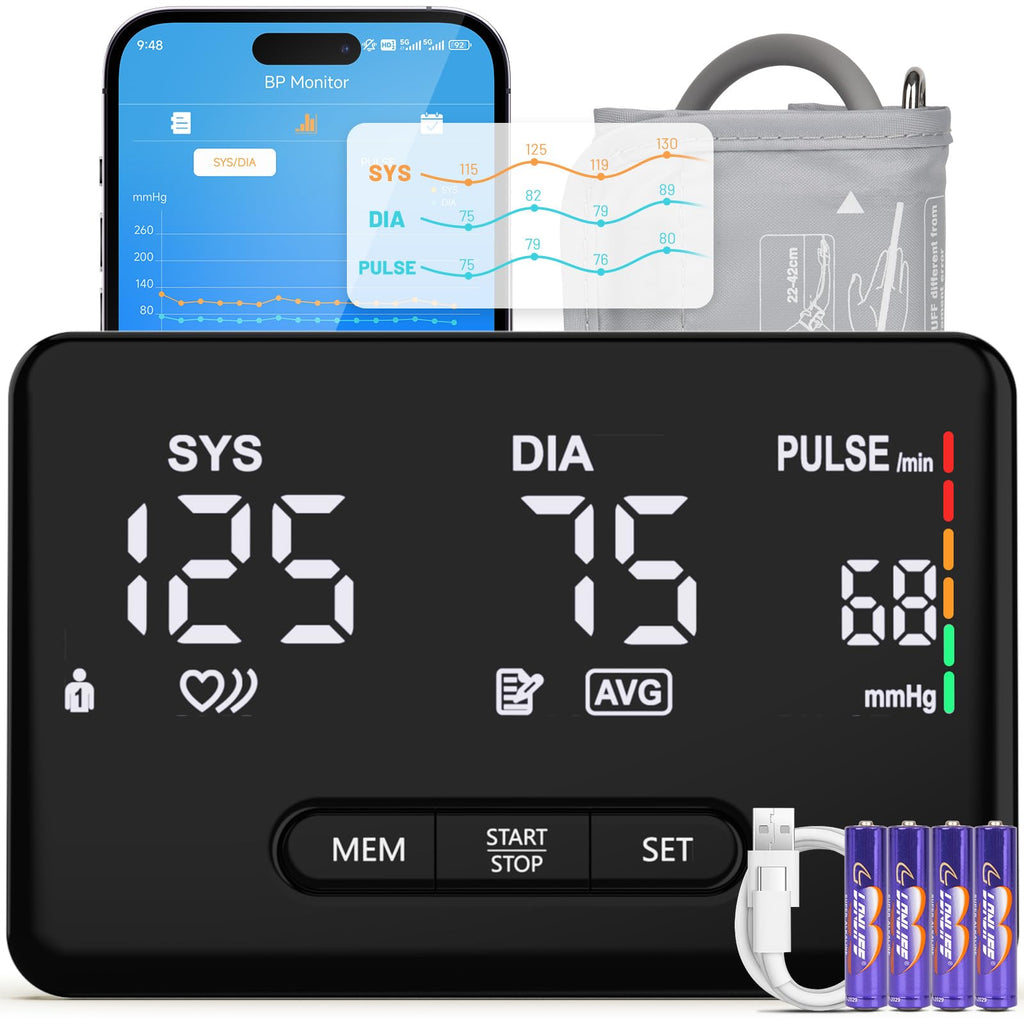 Smart Upper Arm Blood Pressure Monitor Z539