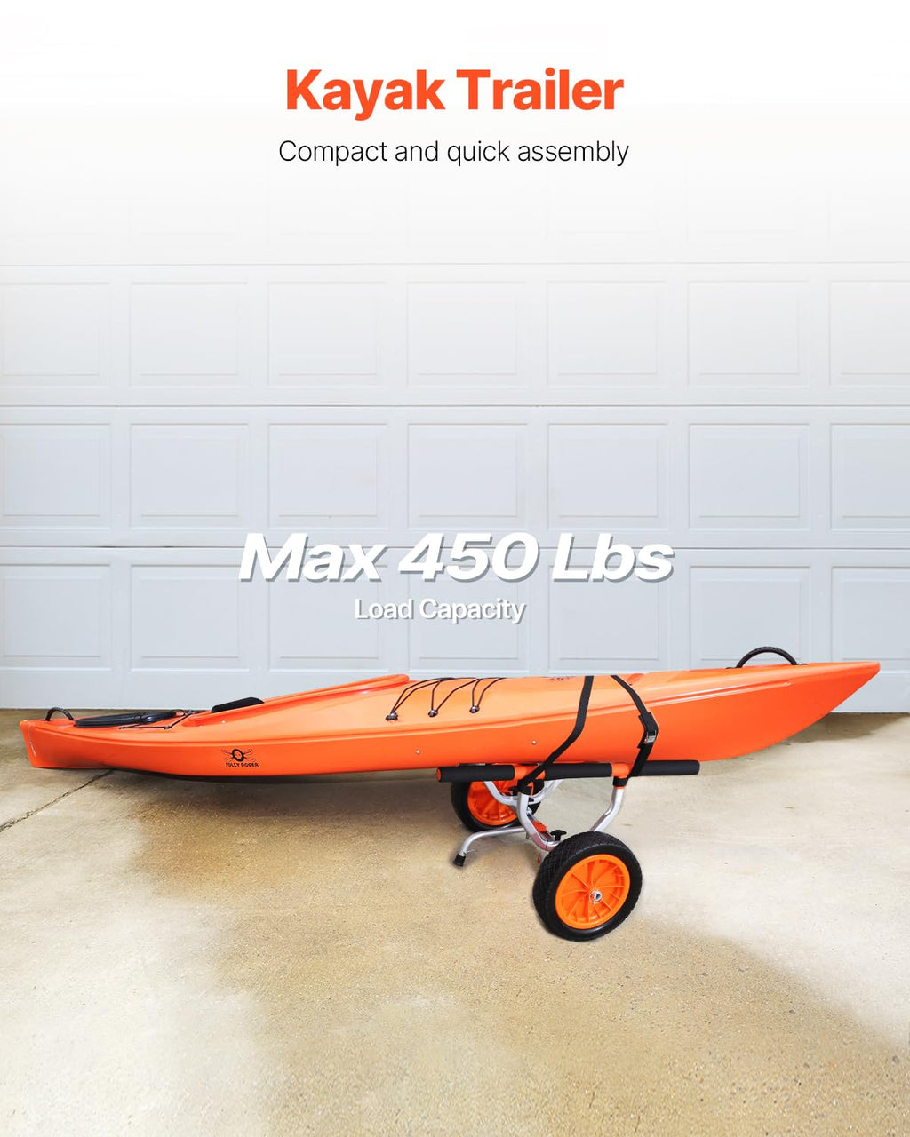 Heavy Duty 450 lbs Kayak Cart F711547